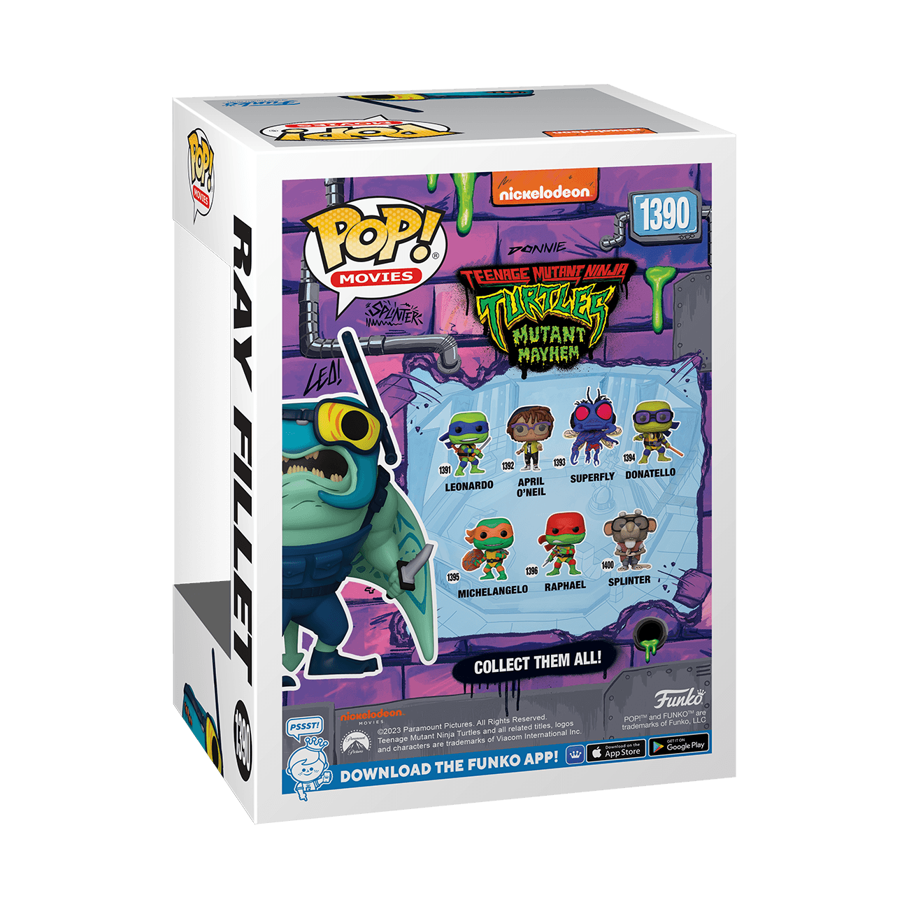 FUN71720 Teenage Mutant Ninja Turtles - Manta Dude NYCC 2023 US Exclusive Pop! Vinyl [RS] - Funko - Titan Pop Culture