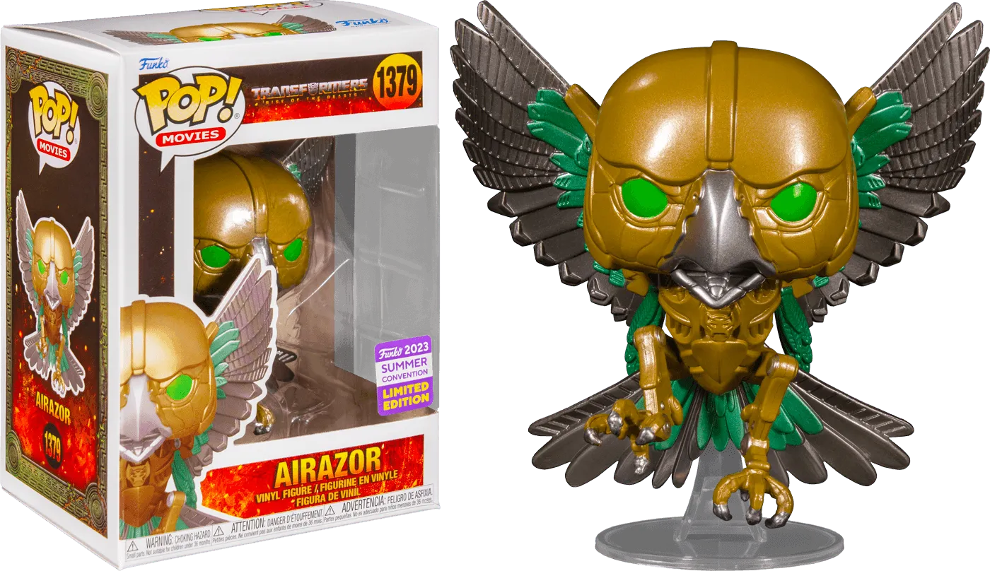 FUN71723 Transformers: Rise of the Beasts (2023) - Airazor SDCC 2023 US Exclusive Pop! Vinyl [RS] - Funko - Titan Pop Culture