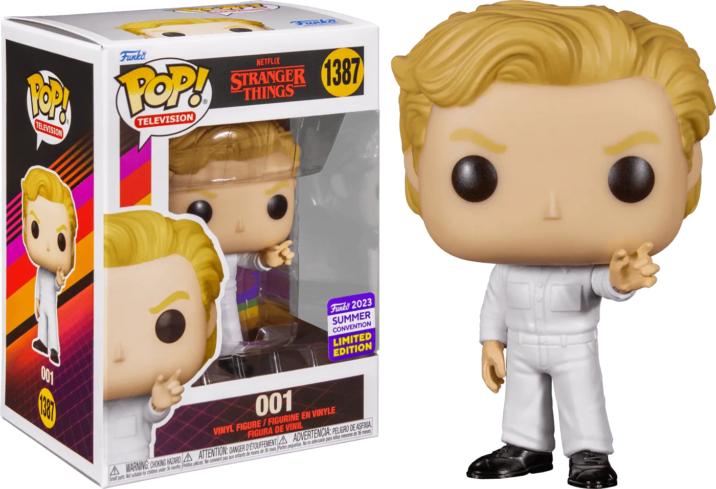 FUN71728 Stranger Things - Number One SDCC 2023 US Exclusive Pop! Vinyl [RS] - Funko - Titan Pop Culture