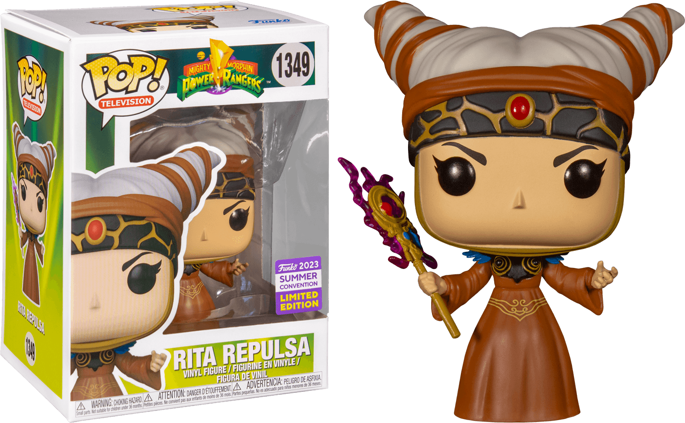 FUN71729 Power Rangers - Rita Repulsa SDCC 2023 US Exclusive Pop! Vinyl [RS] - Funko - Titan Pop Culture