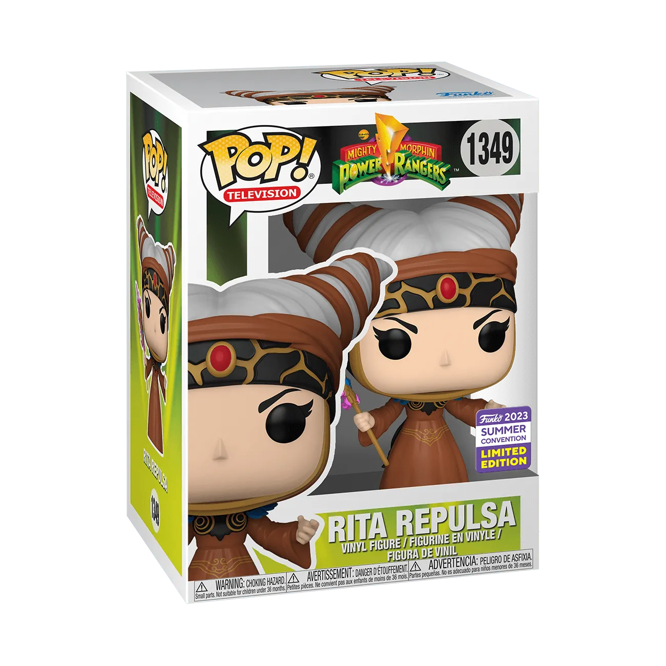 FUN71729 Power Rangers - Rita Repulsa SDCC 2023 US Exclusive Pop! Vinyl [RS] - Funko - Titan Pop Culture