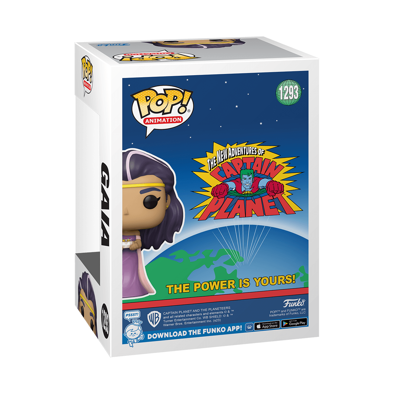 FUN71732 Captain Planet - Gaia SDCC 2023 US Exclusive Pop! Vinyl [RS] - Funko - Titan Pop Culture