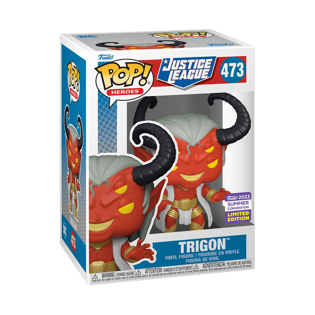 FUN71746 DC Comics - Trigon SDCC 2023 US Exclusive Pop! Vinyl [RS] - Funko - Titan Pop Culture