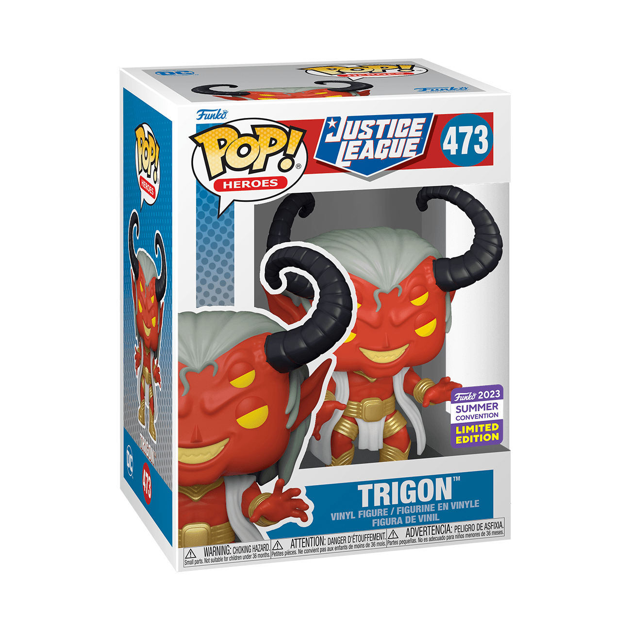 FUN71746 DC Comics - Trigon SDCC 2023 US Exclusive Pop! Vinyl [RS] - Funko - Titan Pop Culture