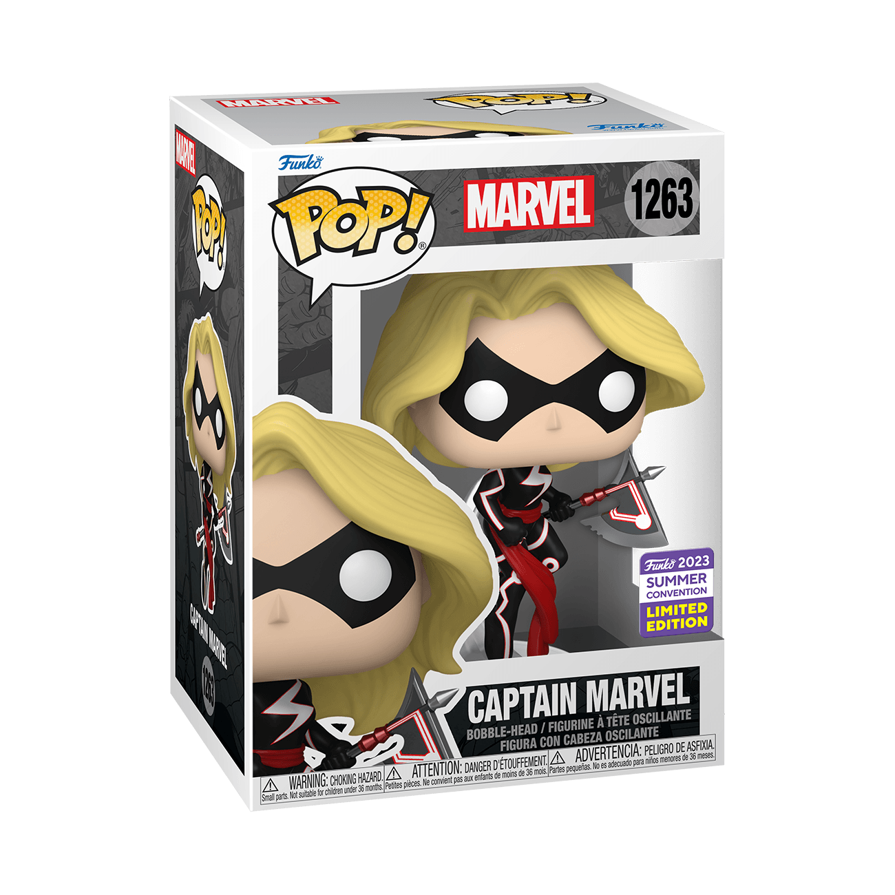 FUN71751 Captain Marvel - Captain Marvel with Axe SDCC 2023 US Exclusive Pop! Vinyl [RS] - Funko - Titan Pop Culture