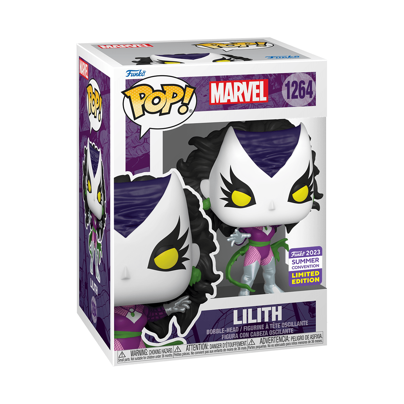 FUN71752 Marvel Comics - Lilith SDCC 2023 US Exclusive Pop! Vinyl [RS] - Funko - Titan Pop Culture