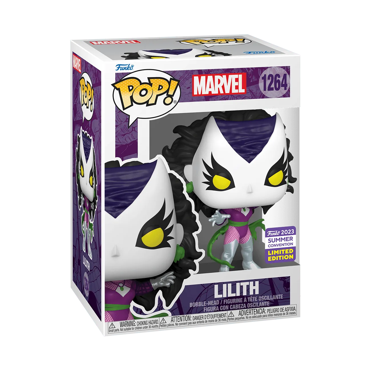 FUN71752 Marvel Comics - Lilith SDCC 2023 US Exclusive Pop! Vinyl [RS] - Funko - Titan Pop Culture