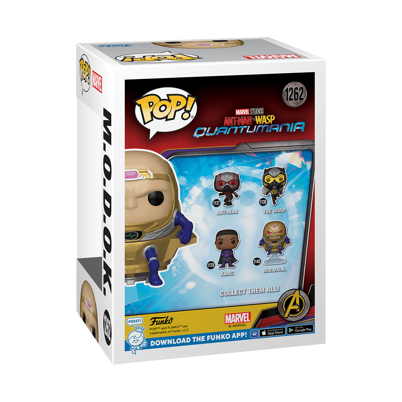 FUN71753 Ant-Man and the Wasp: Quantumania - M.O.D.O.K Unmasked SDCC 2023 US Exclusive Pop! Vinyl [RS] - Funko - Titan Pop Culture