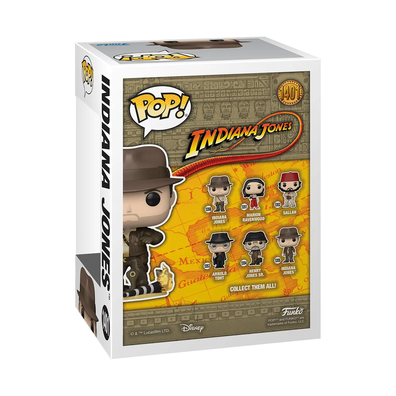 FUN71755 Indiana Jones - Indy & Snakes NYCC 2023 US Exclusive Pop! Vinyl [RS] - Funko - Titan Pop Culture