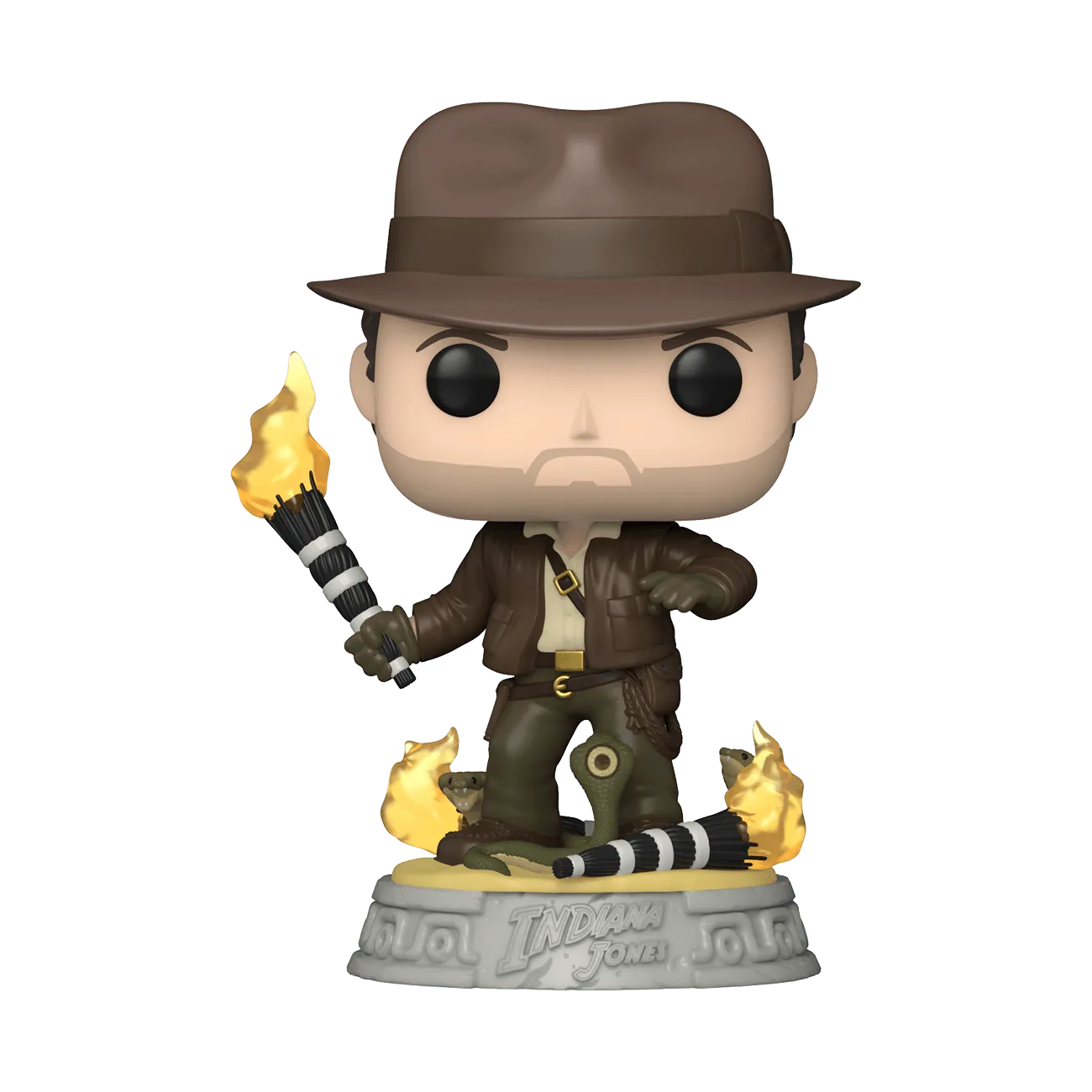 FUN71755 Indiana Jones - Indy & Snakes NYCC 2023 US Exclusive Pop! Vinyl [RS] - Funko - Titan Pop Culture