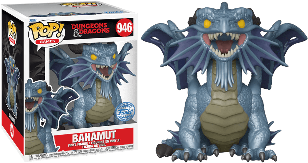 FUN71759 Dungeons & Dragons - Bahamut 6" US Exclusive Pop! Vinyl [RS] - Funko - Titan Pop Culture