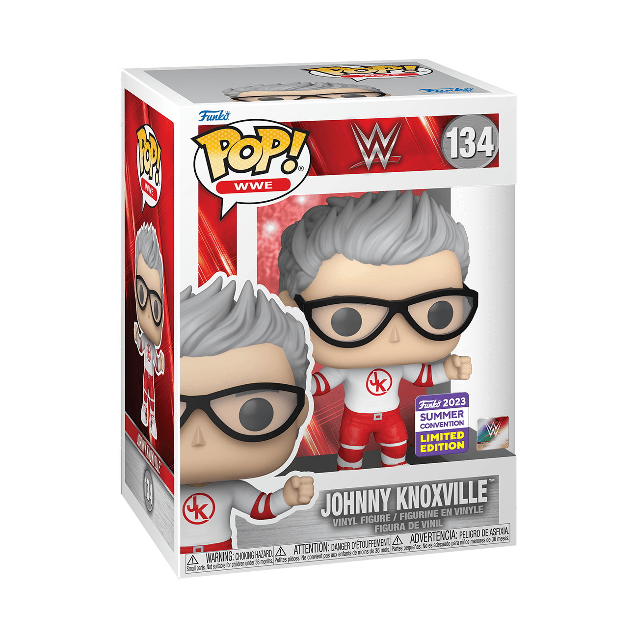 FUN71760 WWE - Johnny Knoxville SDCC 2023 US Exclusive Pop! Vinyl [RS] - Funko - Titan Pop Culture