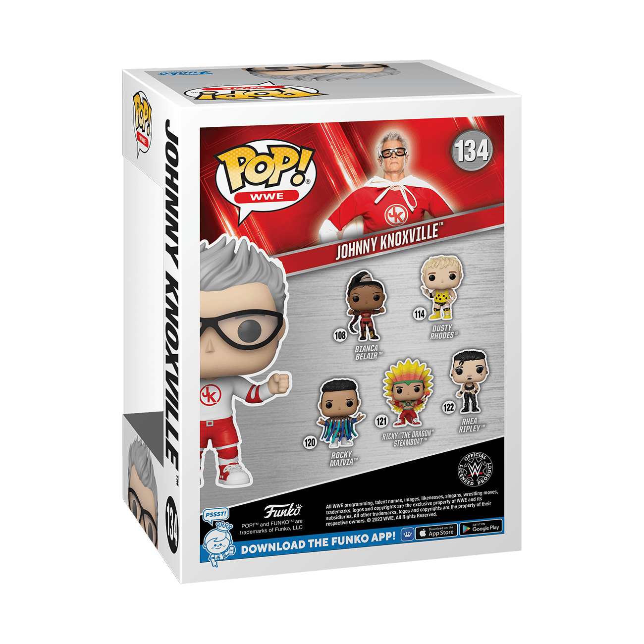 FUN71760 WWE - Johnny Knoxville SDCC 2023 US Exclusive Pop! Vinyl [RS] - Funko - Titan Pop Culture