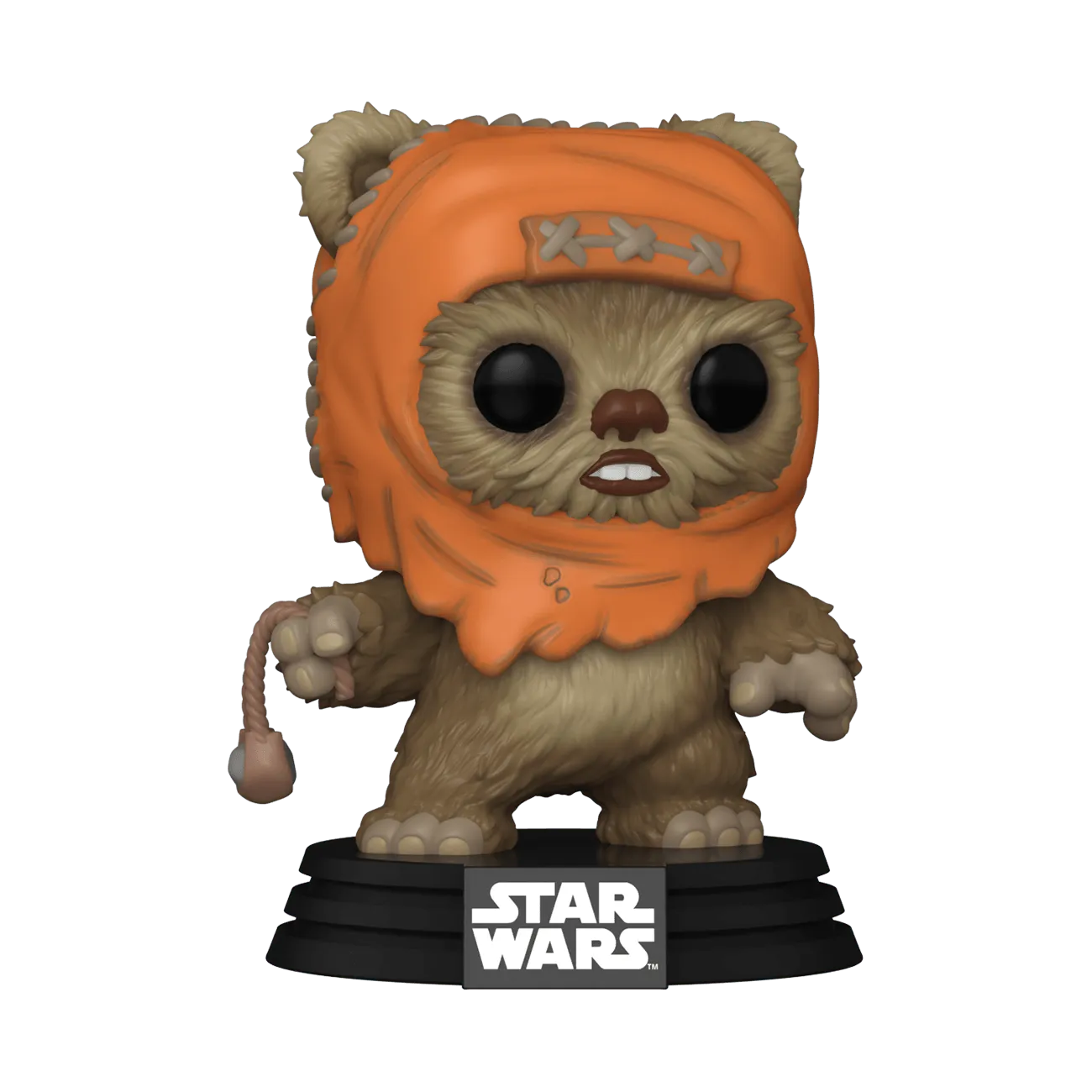 FUN71777 Star Wars - Wicket with Slingshot SDCC 2023 US Exclusive Pop! Vinyl [RS] - Funko - Titan Pop Culture