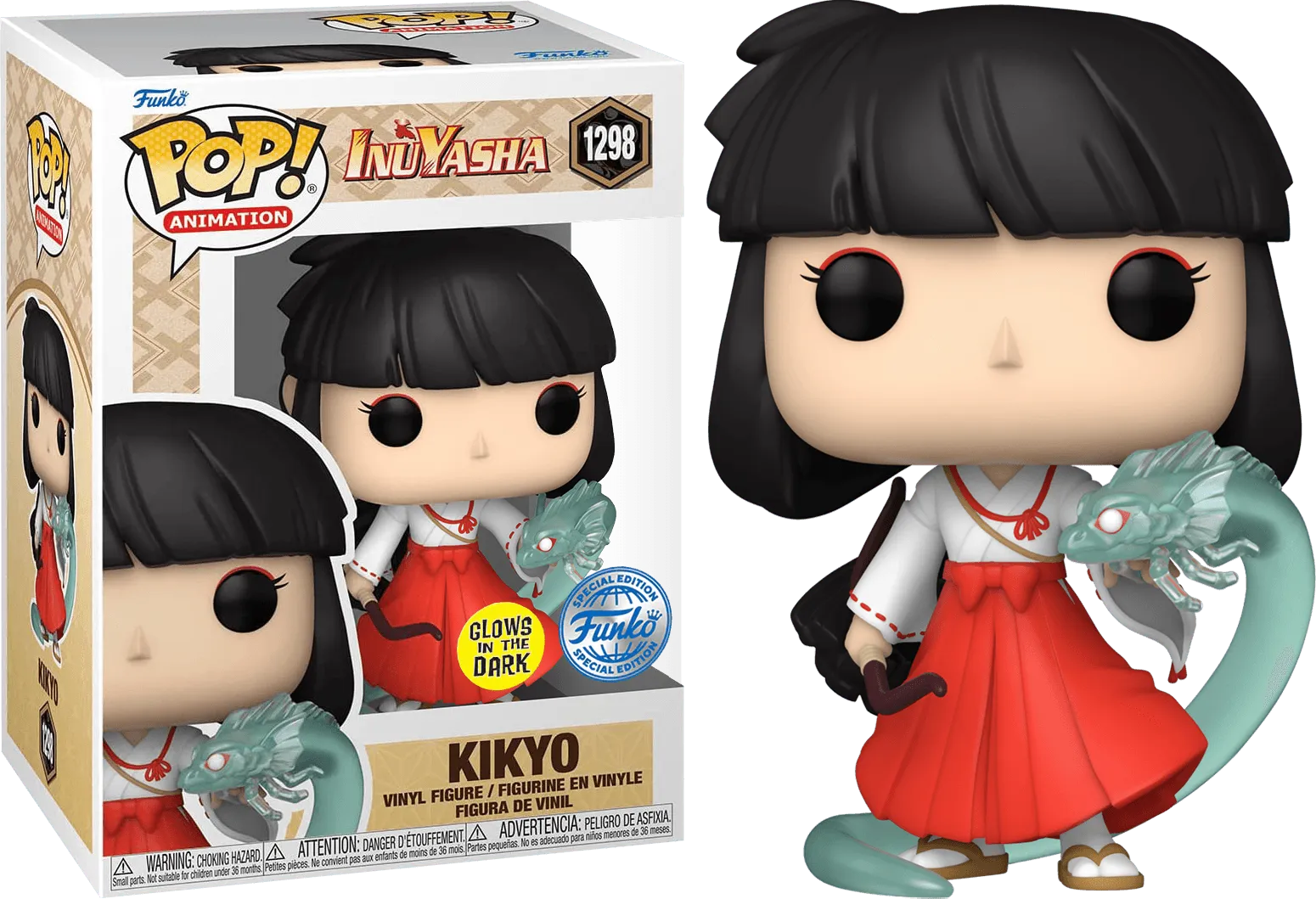 FUN71818 Inuyasha - Kikyo Glow US Exclusive Pop! Vinyl [RS] - Funko - Titan Pop Culture