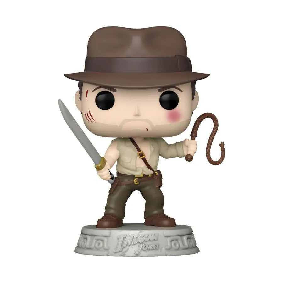 FUN71863 Indiana Jones and the Temple of Doom - Indiana Jones (with Whip) Pop! Vinyl - Funko - Titan Pop Culture