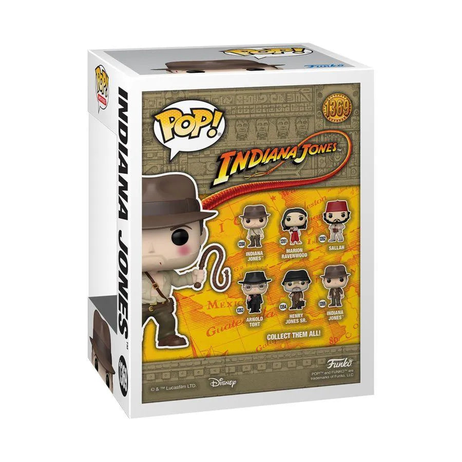 FUN71863 Indiana Jones and the Temple of Doom - Indiana Jones (with Whip) Pop! Vinyl - Funko - Titan Pop Culture