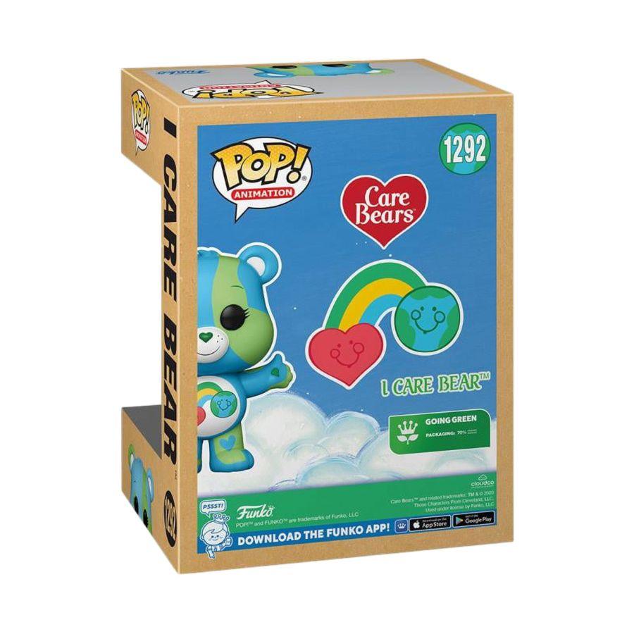 FUN71877 Care Bears: Earth Day 2023 - I Care Bear US Exclusive Pop! Vinyl [RS] - Funko - Titan Pop Culture