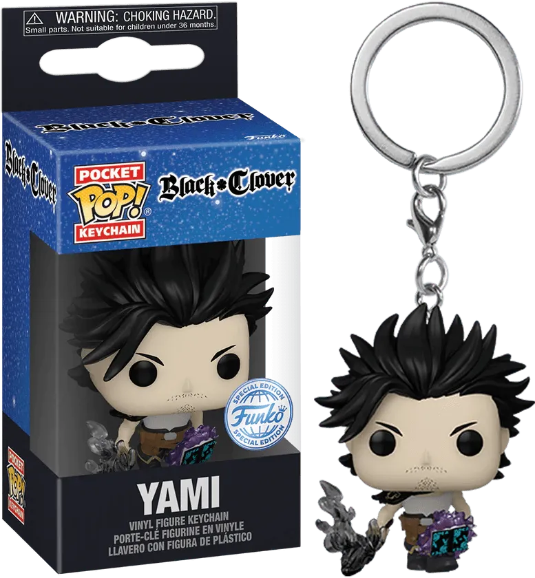 FUN71929 Black Clover - Yami US Exclusive Pop! Keychain [RS] - Funko - Titan Pop Culture