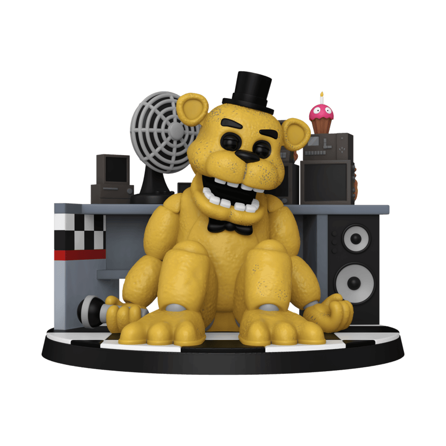 FUN71978 Five Nights at Freddy's - Golden Freddy Vinyl Statue - Funko - Titan Pop Culture