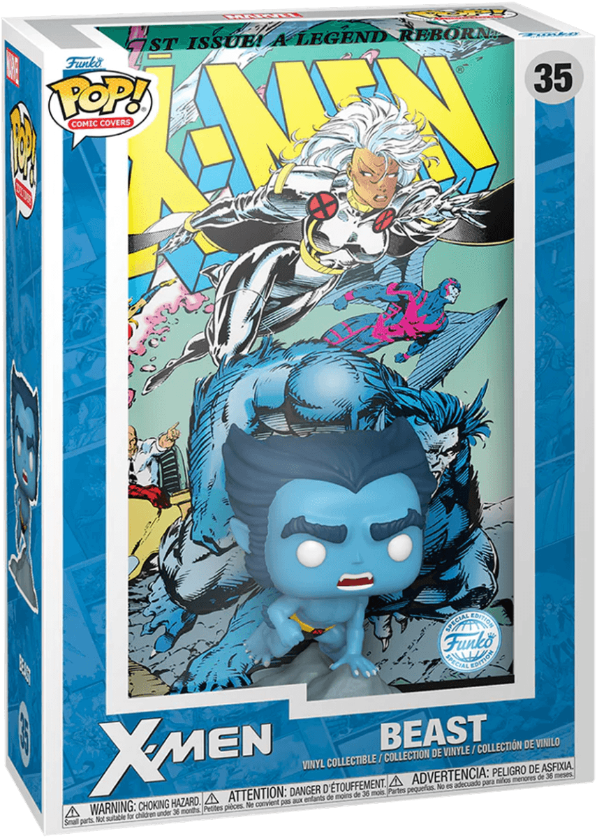 FUN71982 Marvel - Beast X-Men #1 Comic Covers Pop! Vinyl [RS] - Funko - Titan Pop Culture