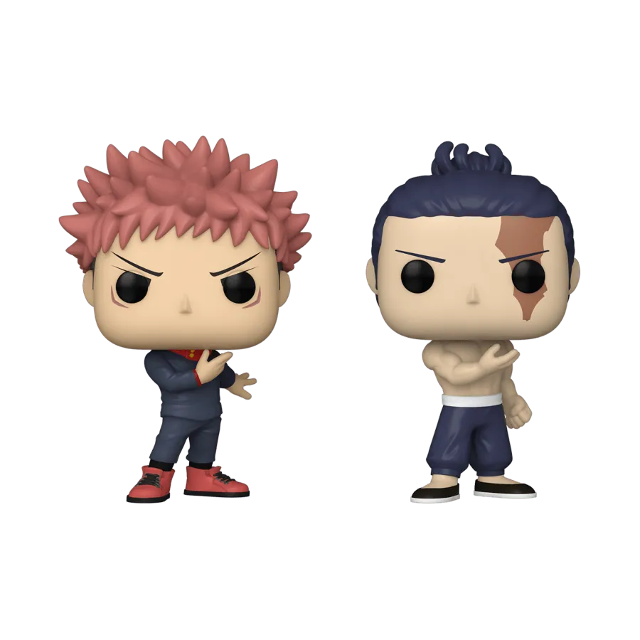 FUN72041 Jujutsu Kaisen - Yuji Itadori & Aoi Todo Pop! Vinyl 2-Pack - Funko - Titan Pop Culture