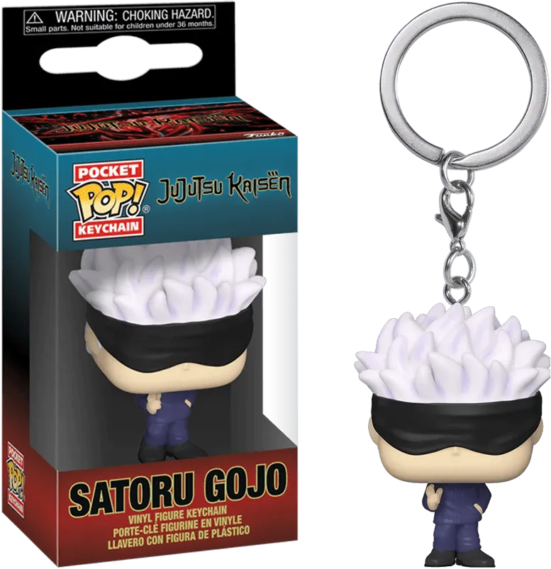 FUN72048 Jujutsu Kaisen - Satoru Gojo Pop! Keychain - Funko - Titan Pop Culture