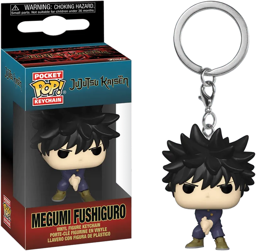 FUN72049 Jujutsu Kaisen - Megumi Fushiguro Pop! Keychain - Funko - Titan Pop Culture