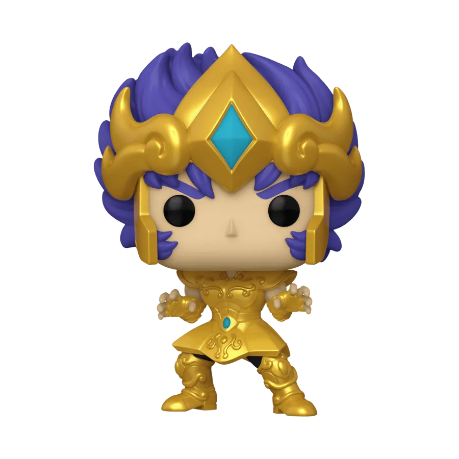 FUN72059 Saint Seiya - Leo Ikki (Gold Suit) Pop! Vinyl - Funko - Titan Pop Culture