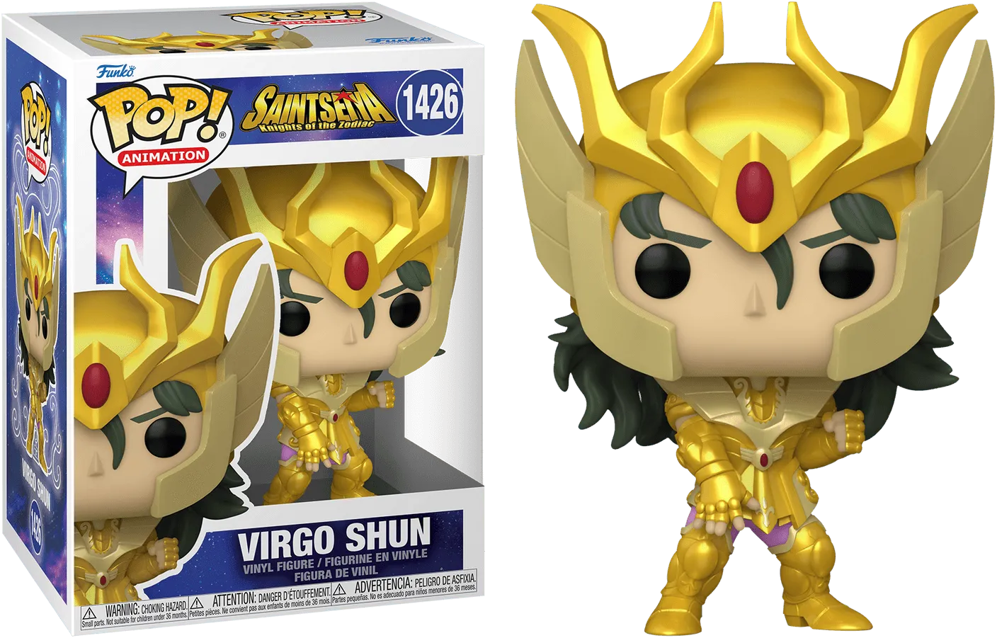 FUN72061 Saint Seiya - Virgo Shun (Gold Suit) Pop! Vinyl - Funko - Titan Pop Culture