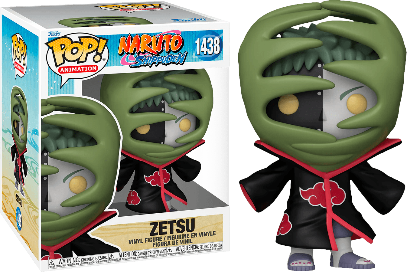 FUN72073 Naruto - Zetsu 6" Pop! Vinyl - Funko - Titan Pop Culture