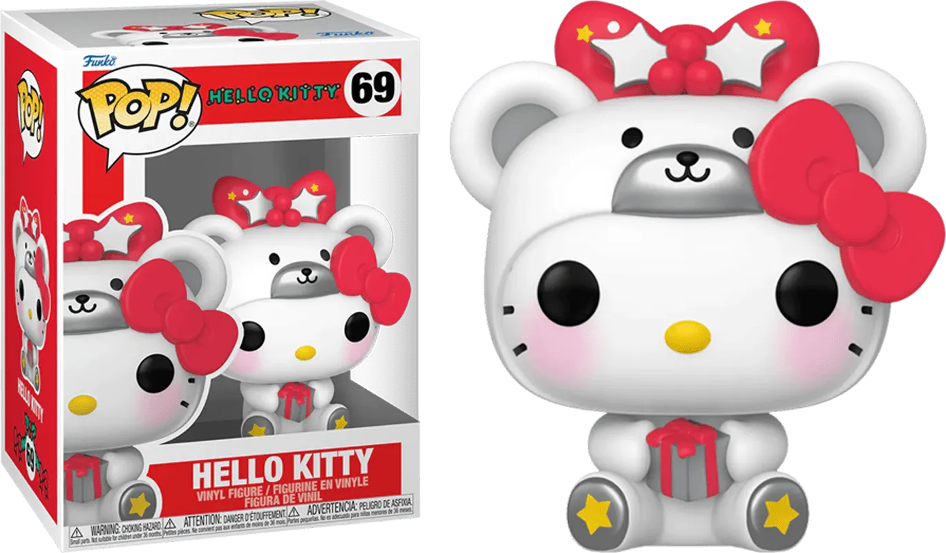 FUN72075 Hello Kitty - Hello Kitty Polar Bear Pop! Vinyl - Funko - Titan Pop Culture