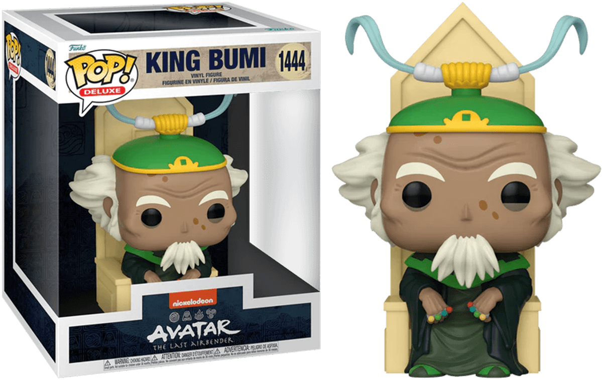 FUN72102 Avatar the Last Airbender - King Bumi Pop! Vinyl Deluxe - Funko - Titan Pop Culture