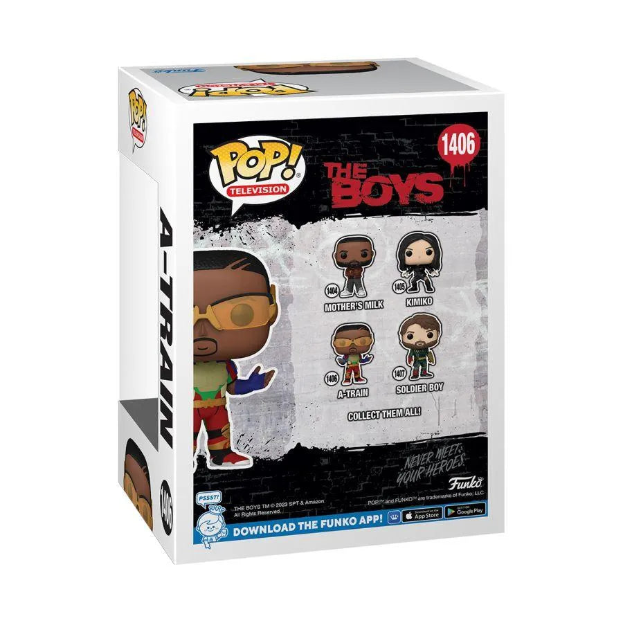 FUN72120 The Boys - A-Train (Rally) Pop! Vinyl - Funko - Titan Pop Culture