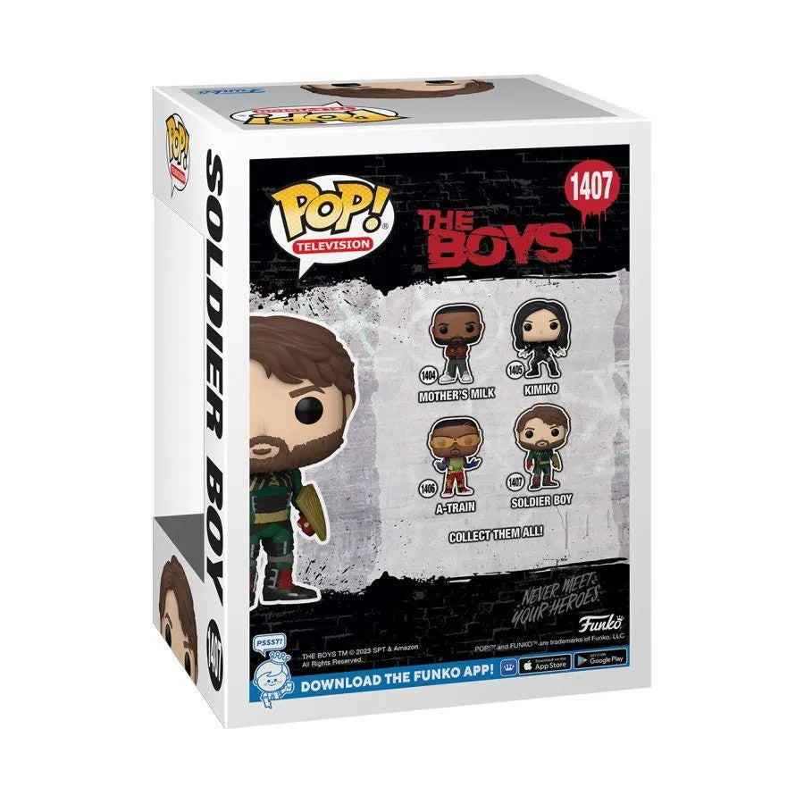 FUN72124 The Boys - Soldier Boy Pop! Vinyl - Funko TBA - Titan Pop Culture