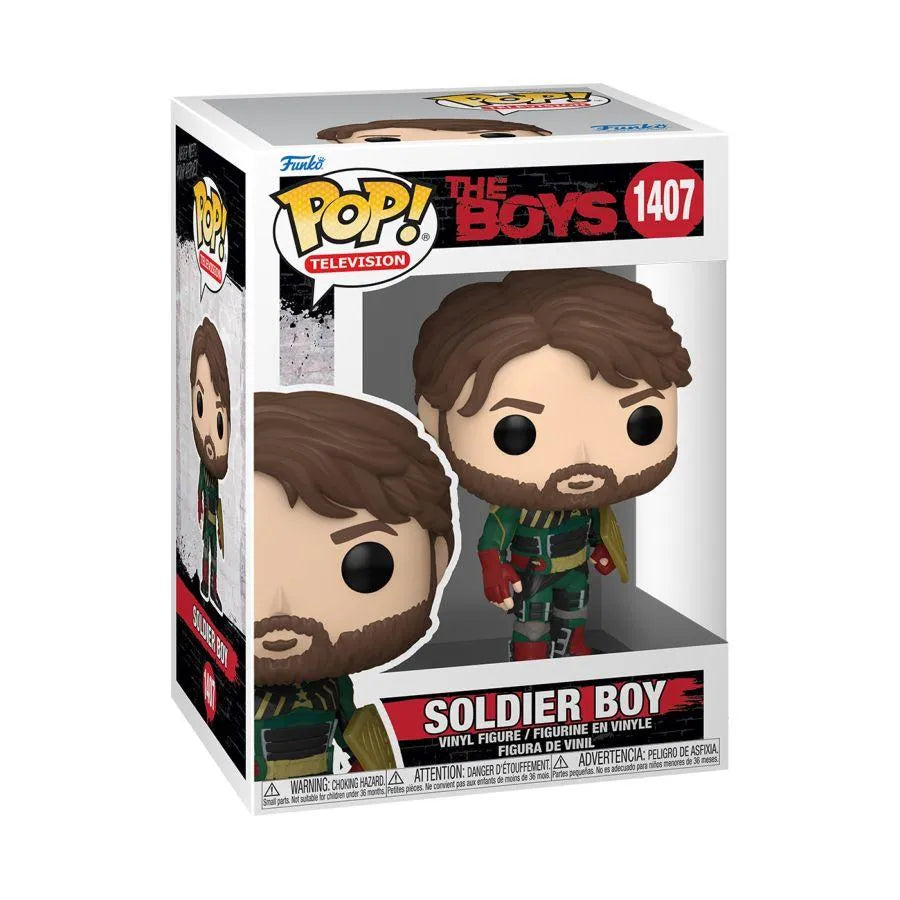 FUN72124 The Boys - Soldier Boy Pop! Vinyl - Funko TBA - Titan Pop Culture