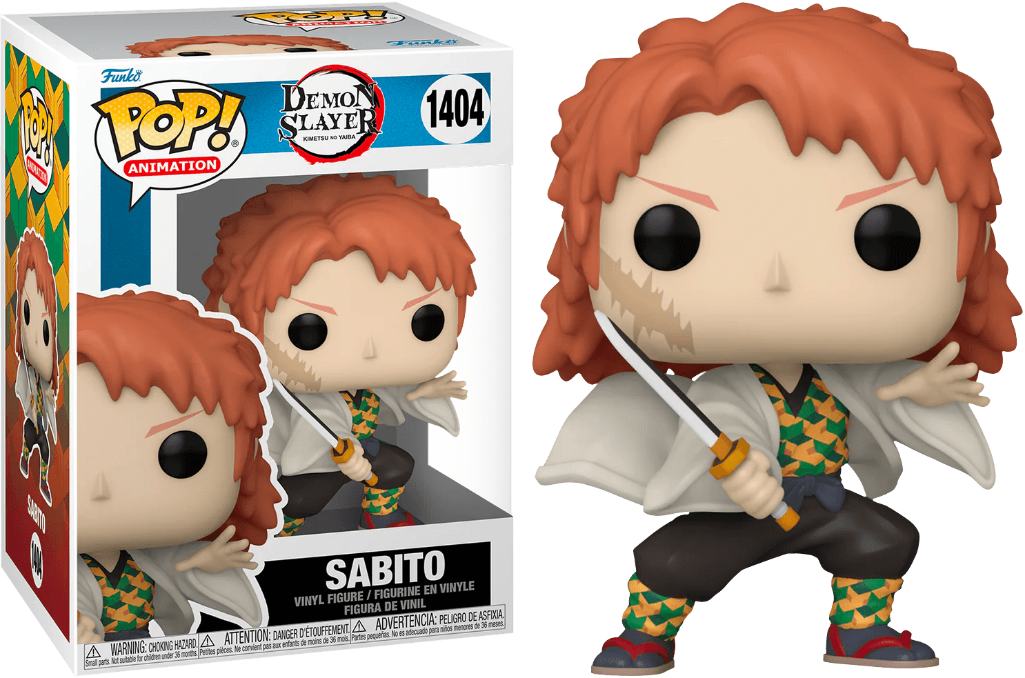 FUN72131 Demon Slayer - Sabito Pop! Vinyl - Funko - Titan Pop Culture