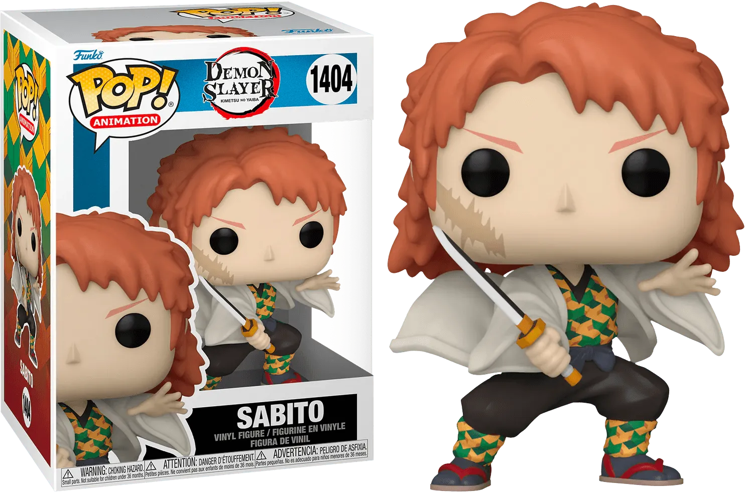 FUN72131 Demon Slayer - Sabito Pop! Vinyl - Funko - Titan Pop Culture