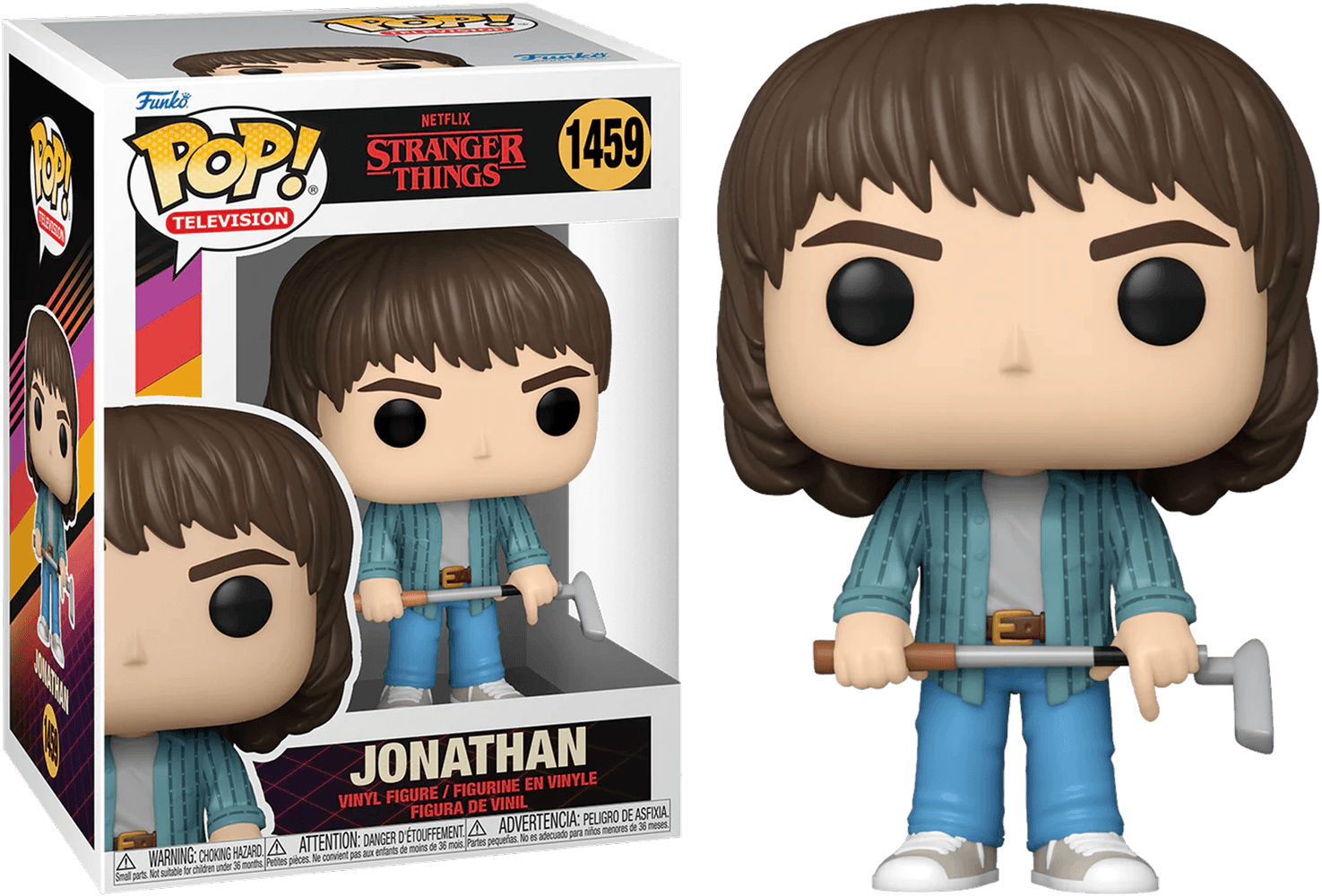 FUN72134 + FUN72137 + FUN72139 Stranger Things 4 - Hawkins Heroes Pop! Vinyl Bundle (Set of 3) - Funko - Titan Pop Culture