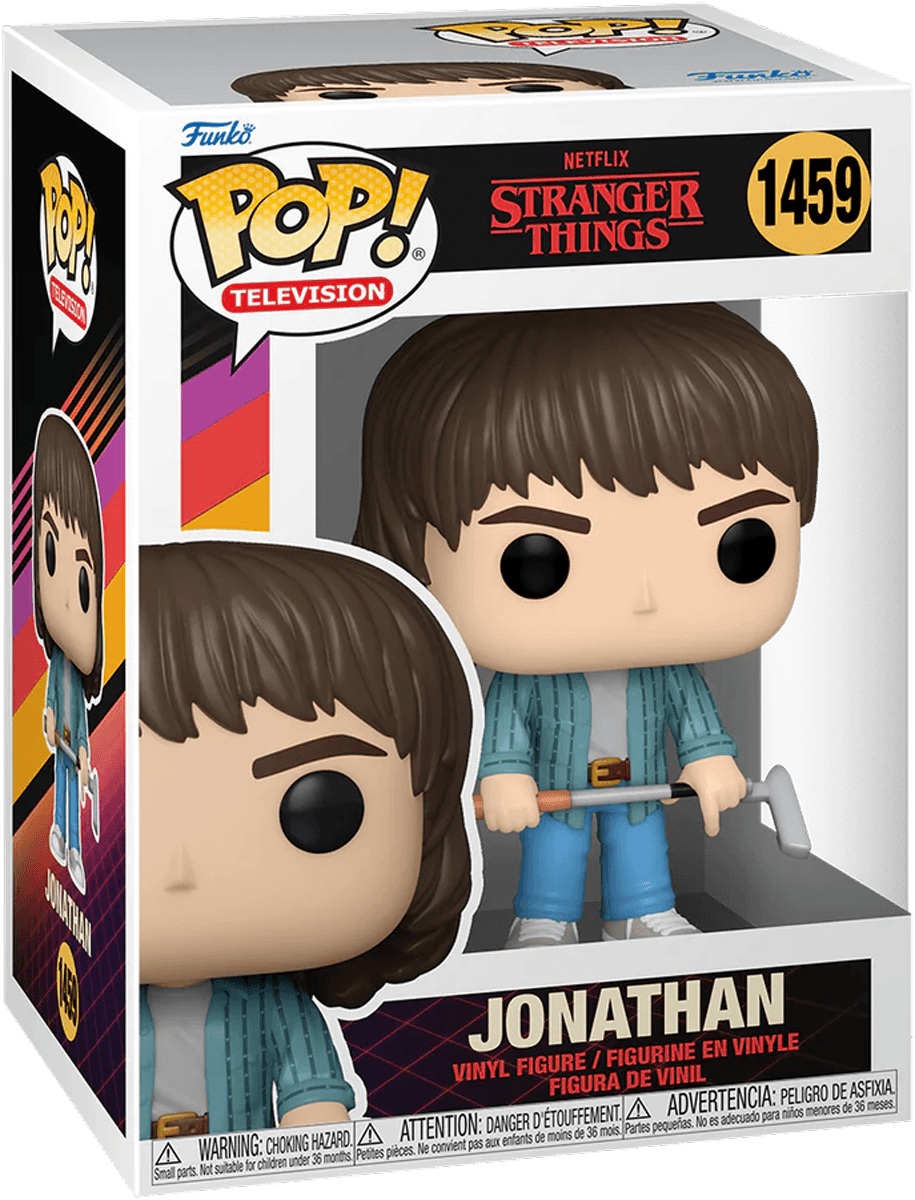 FUN72134 Stranger Things - Jonathan with Golf Club Pop! Vinyl - Funko - Titan Pop Culture