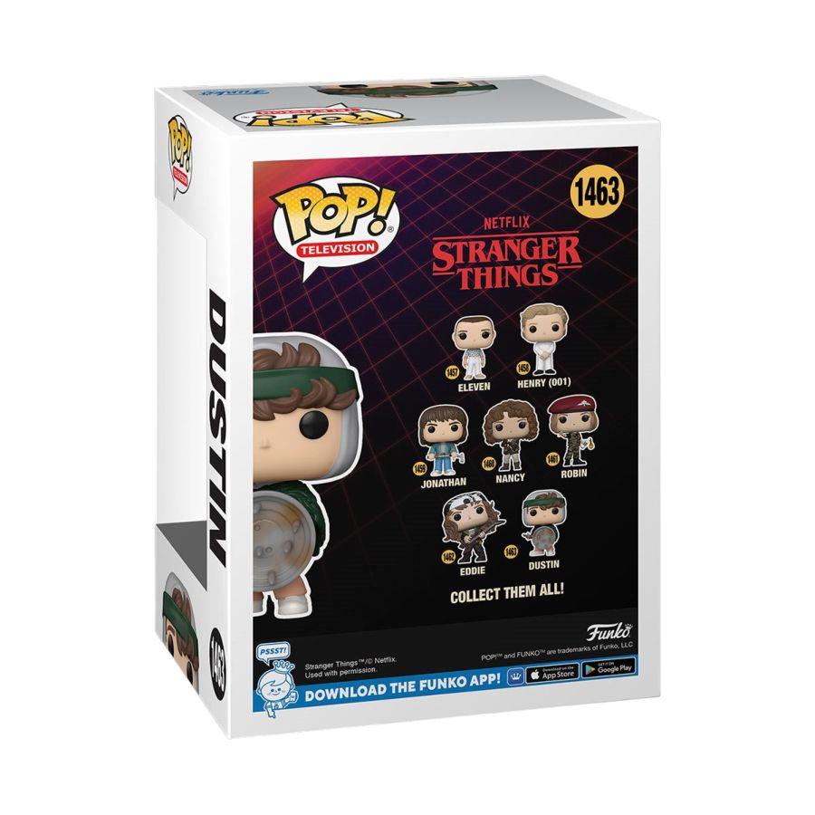 FUN72137 Stranger Things - Hunter Dustin with Shield Pop! Vinyl - Funko - Titan Pop Culture