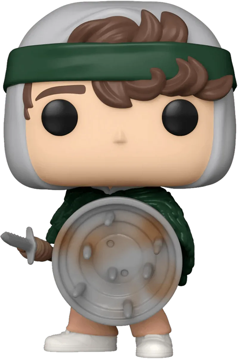 FUN72137 Stranger Things - Hunter Dustin with Shield Pop! Vinyl - Funko - Titan Pop Culture