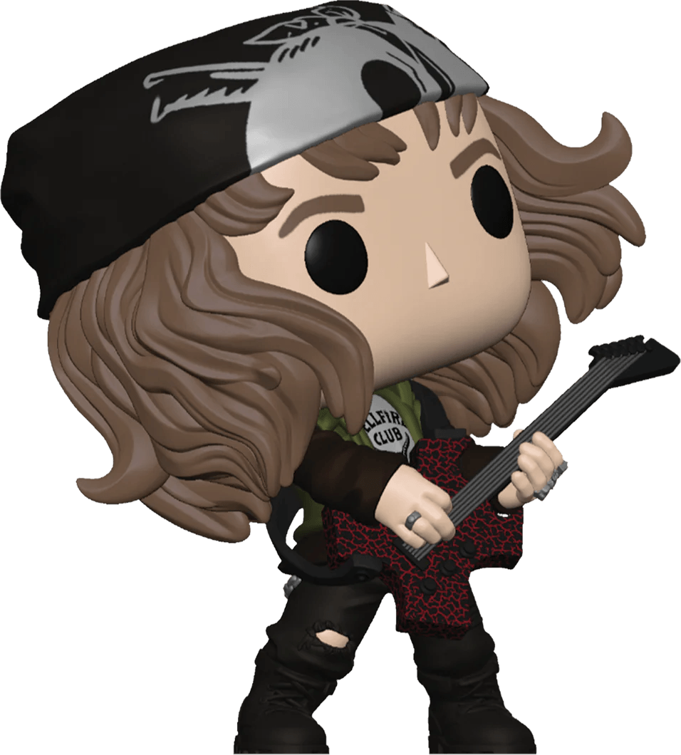 FUN72138 Stranger Things - Hunter Eddie with Guitar Pop! Vinyl - Funko - Titan Pop Culture