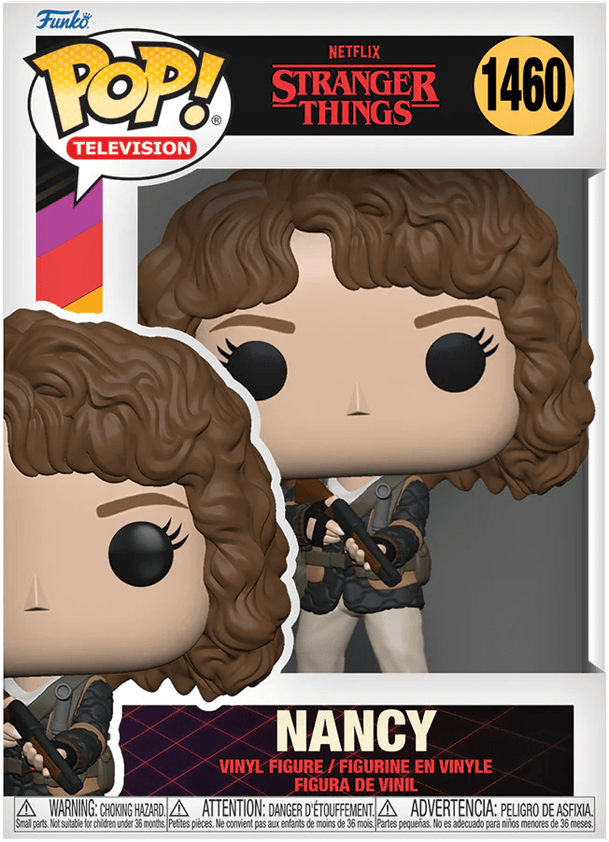 FUN72139 Stranger Things - Hunter Nancy with Shotgun Pop! Vinyl - Funko - Titan Pop Culture