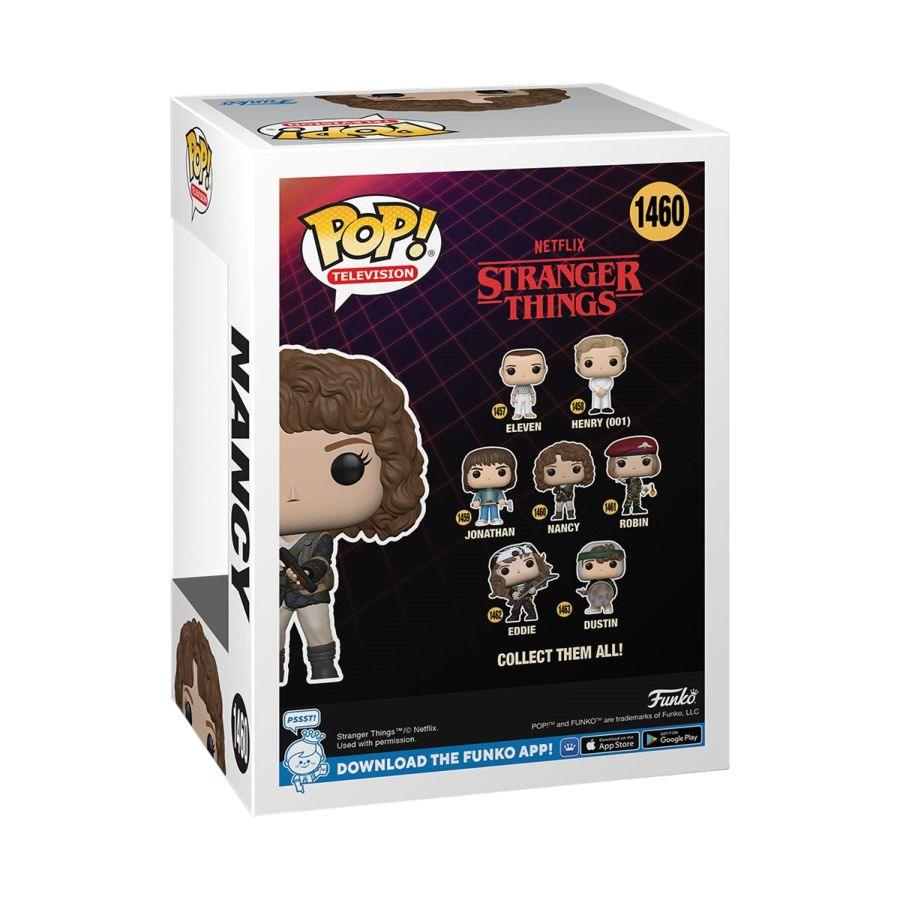 FUN72139 Stranger Things - Hunter Nancy with Shotgun Pop! Vinyl - Funko - Titan Pop Culture