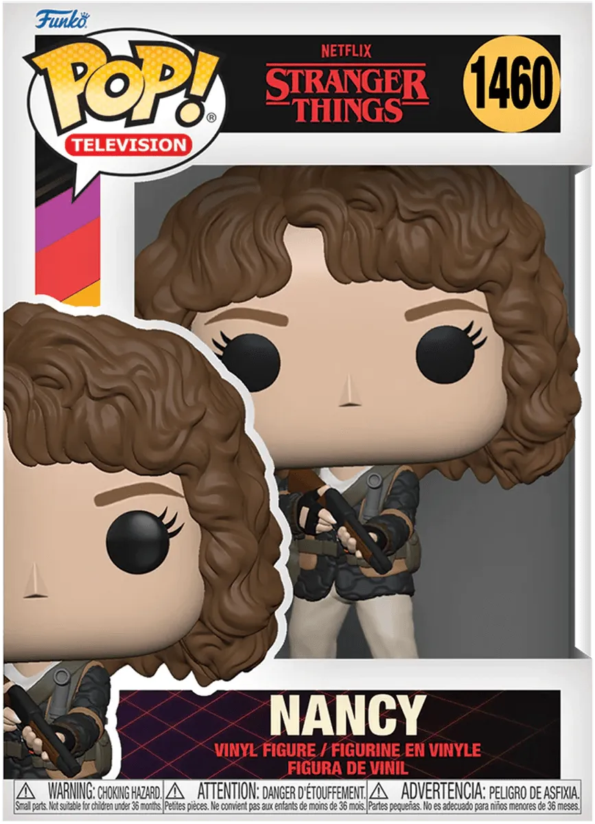 FUN72139 Stranger Things - Hunter Nancy with Shotgun Pop! Vinyl - Funko - Titan Pop Culture