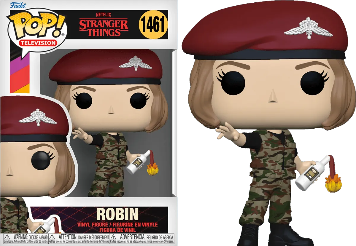 FUN72140 Stranger Things - Hunter Robin with Cocktail Pop! Vinyl - Funko - Titan Pop Culture