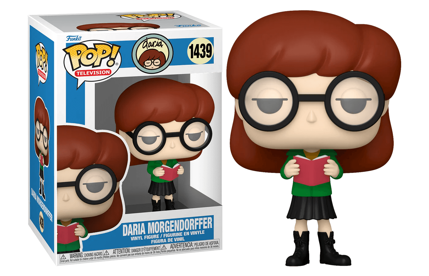 FUN72143 Daria - Daria Morgendorffer (with chase) Pop! Vinyl - Funko TBA - Titan Pop Culture