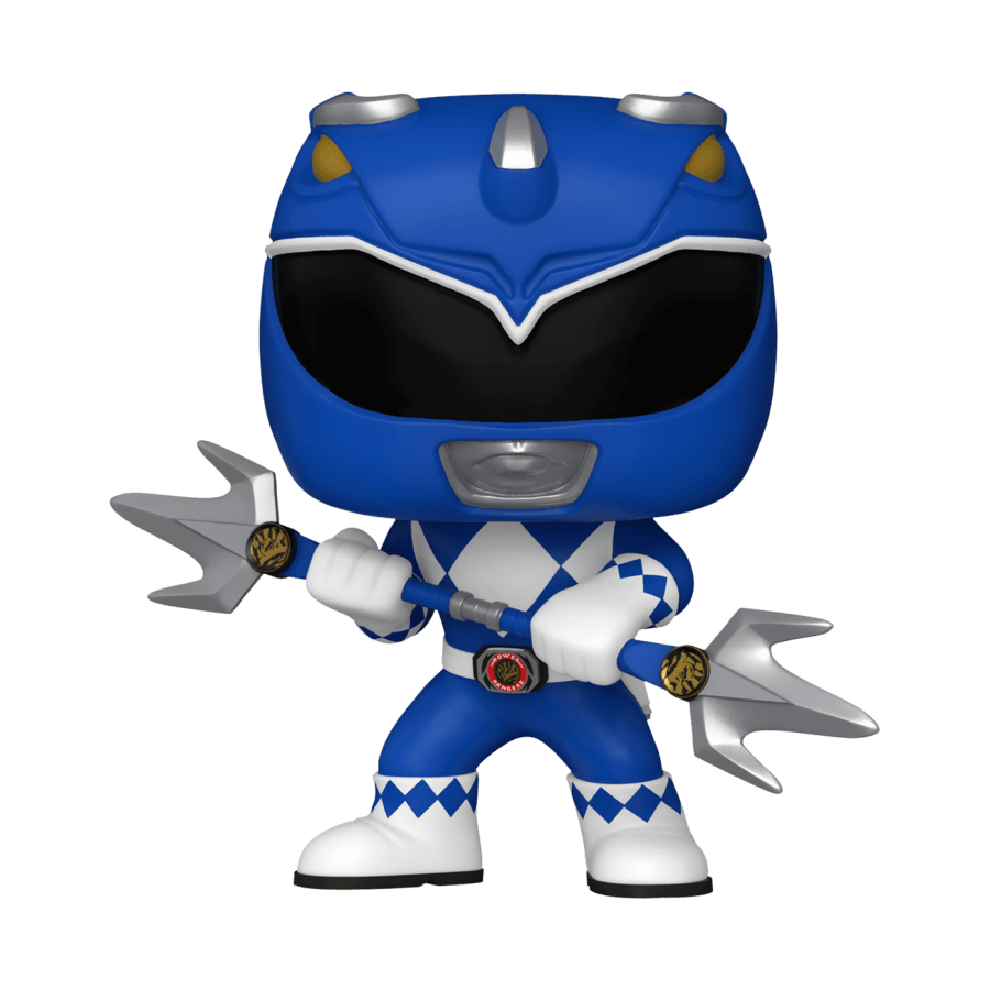 FUN72155 Power Rangers 30th Anniversary - Blue Ranger Pop! Vinyl - Funko TBA - Titan Pop Culture