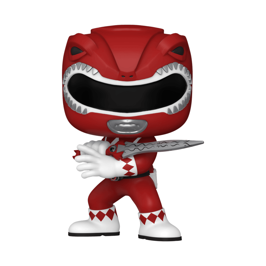 FUN72157 Power Rangers 30th Anniversary - Red Ranger Pop! Vinyl - Funko TBA - Titan Pop Culture